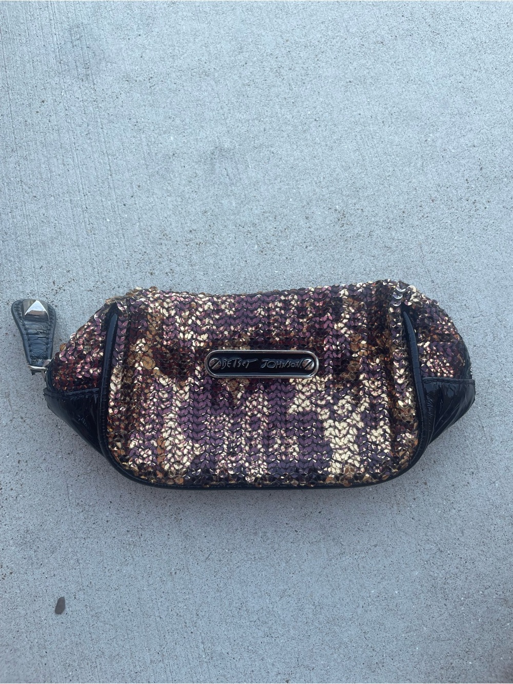 Betsey Johnson Sequined handbag